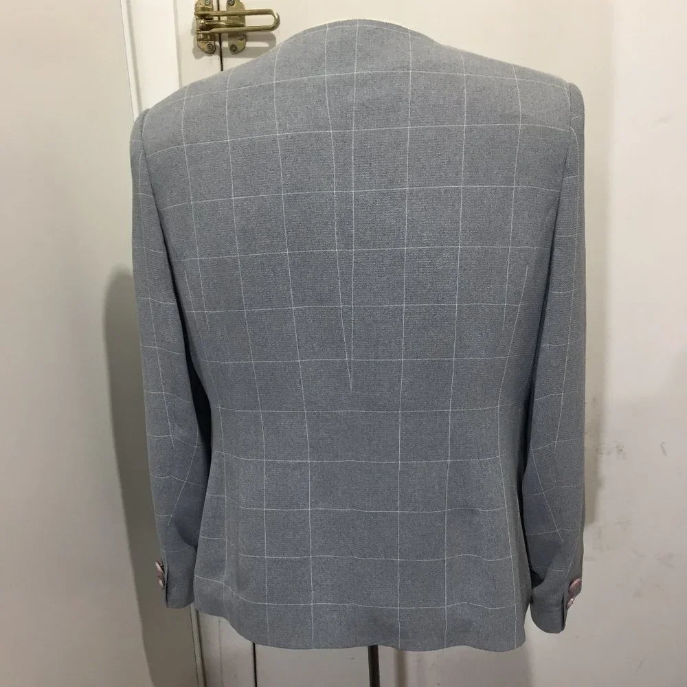 VINTAGE NANCY PLAID JACKETS SIZE 13 - Picture 3 of 6